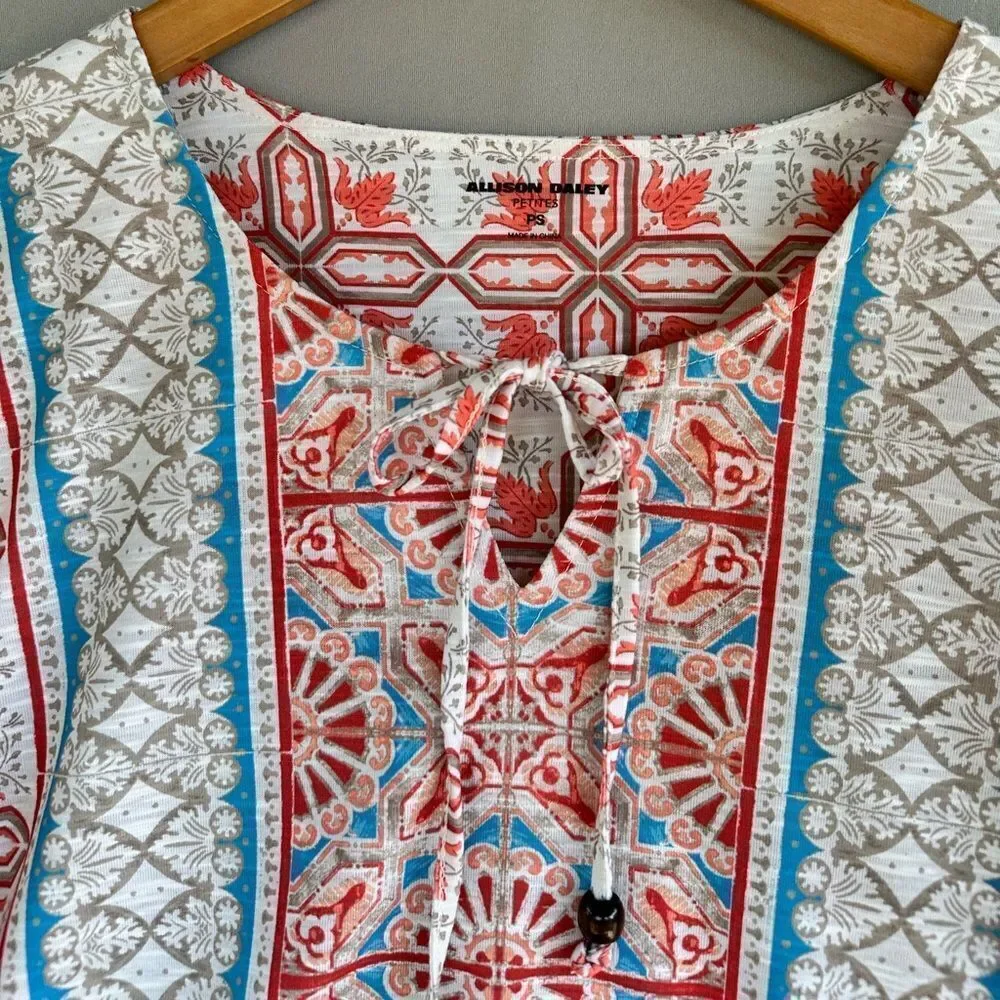 ๐5 for $45 ๐โAllison Daley Top Blouse Shirt Size PS - Picture 5 of 9